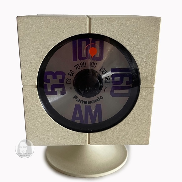 Vintage Panasonic Radio R-47A Transistor Cube Centerport Space Age 70s Atomic - Picture 12 of 16